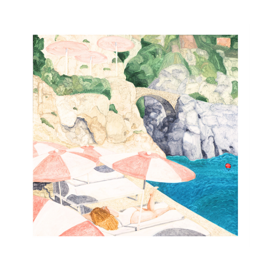 Amalfi Bather (limited edition print)