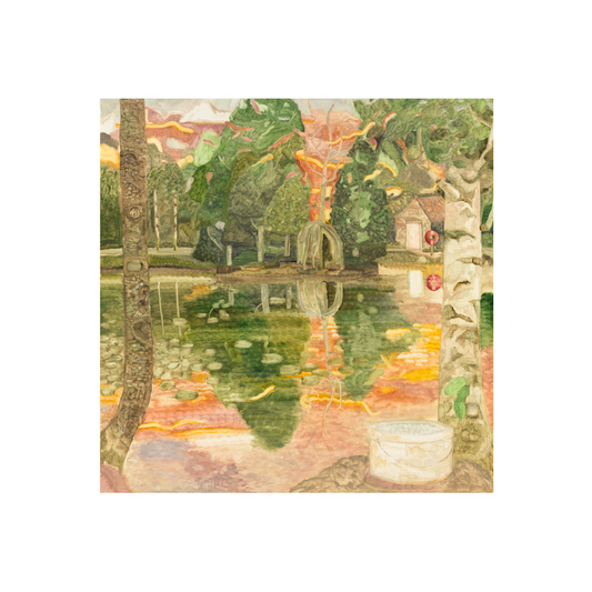 Fishing Lake at Dusk (limited edition print)