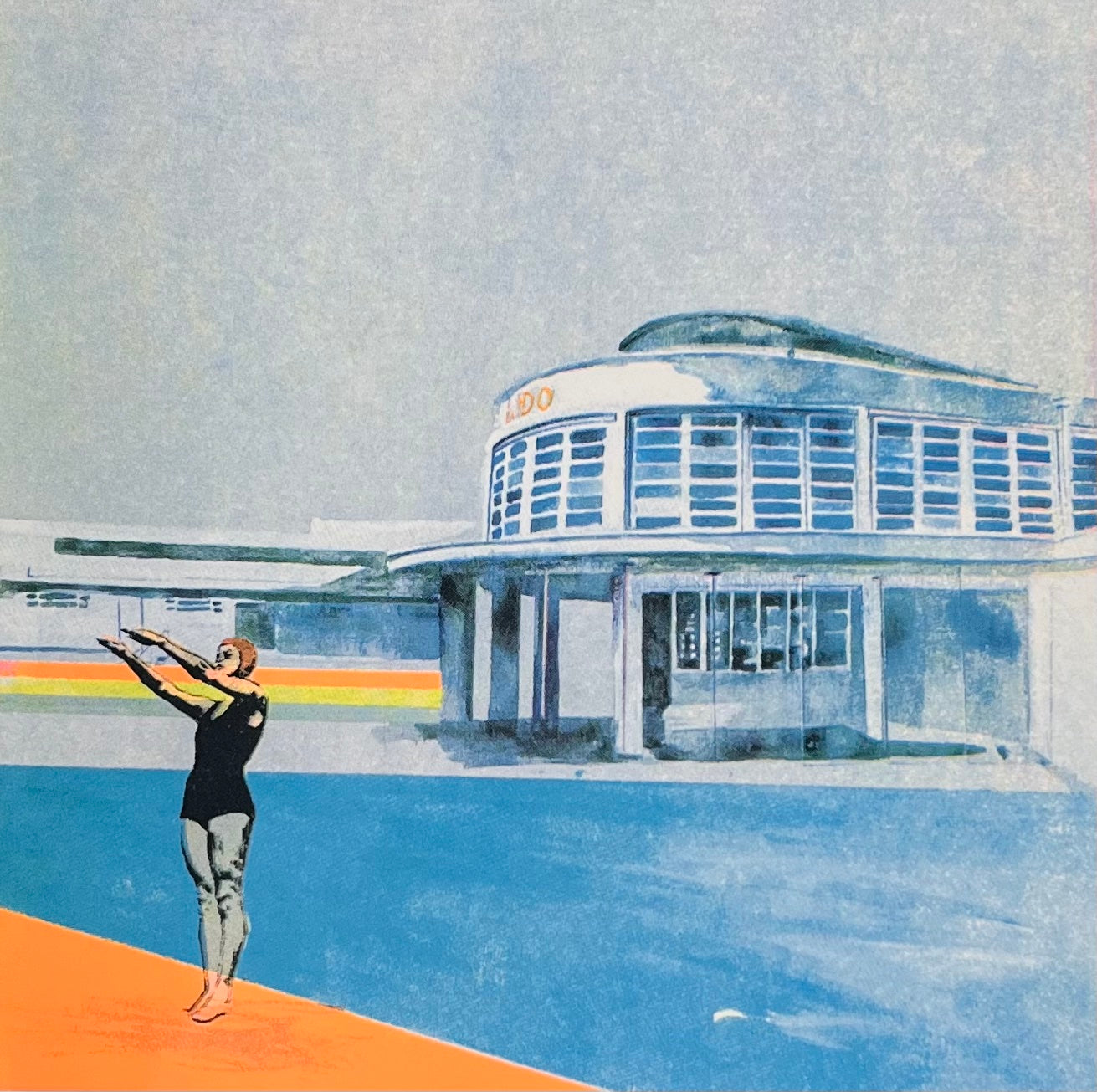 Lido Life 2 5/30 framed