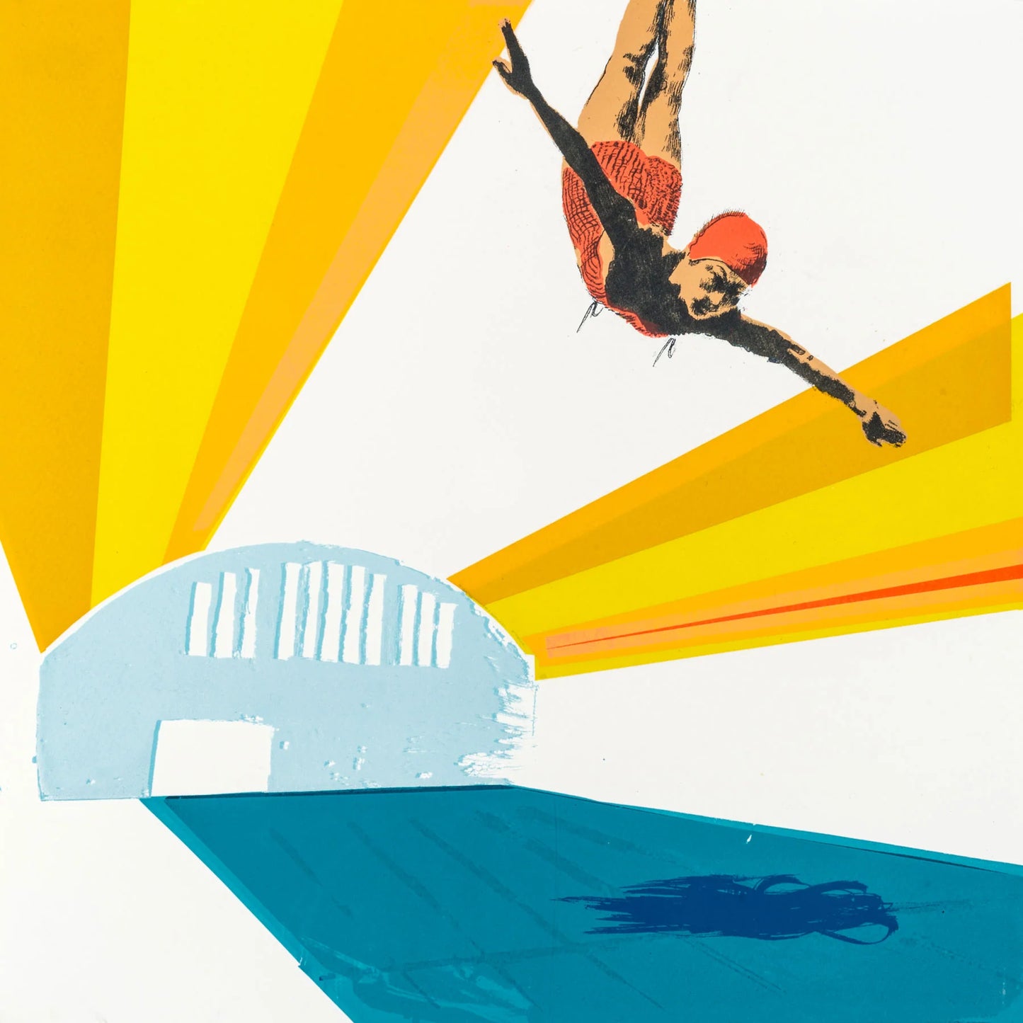 Morning Dip 11/20 framed