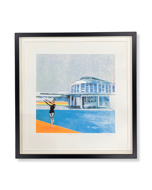 Lido Life 2 5/30 framed