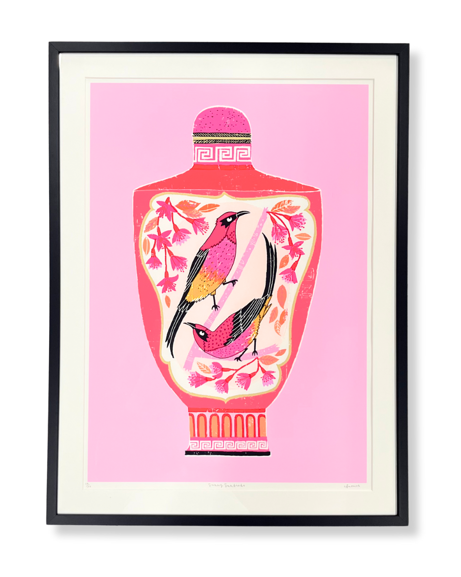 Sunny Sunbirds 17/100 (framed)