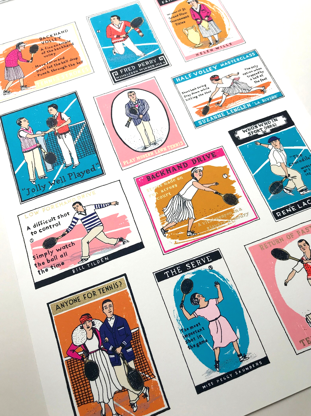 Anyone For Tennis? 1/50 Framed