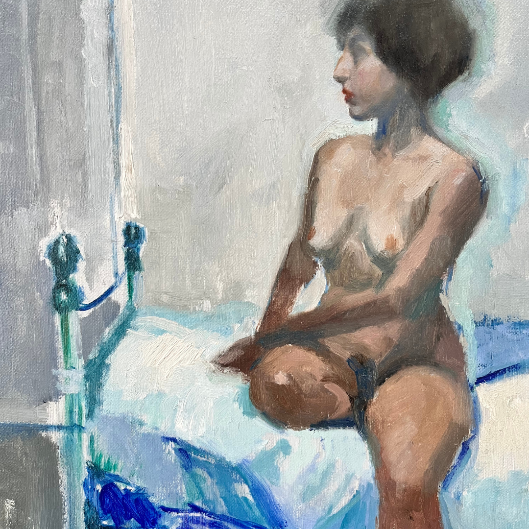 Blue Bed