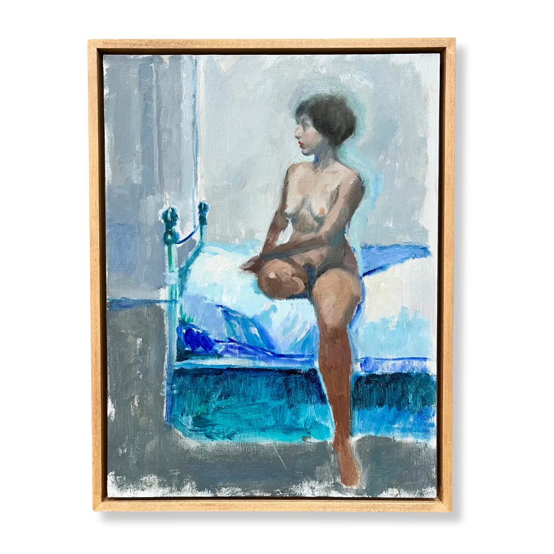 Blue Bed