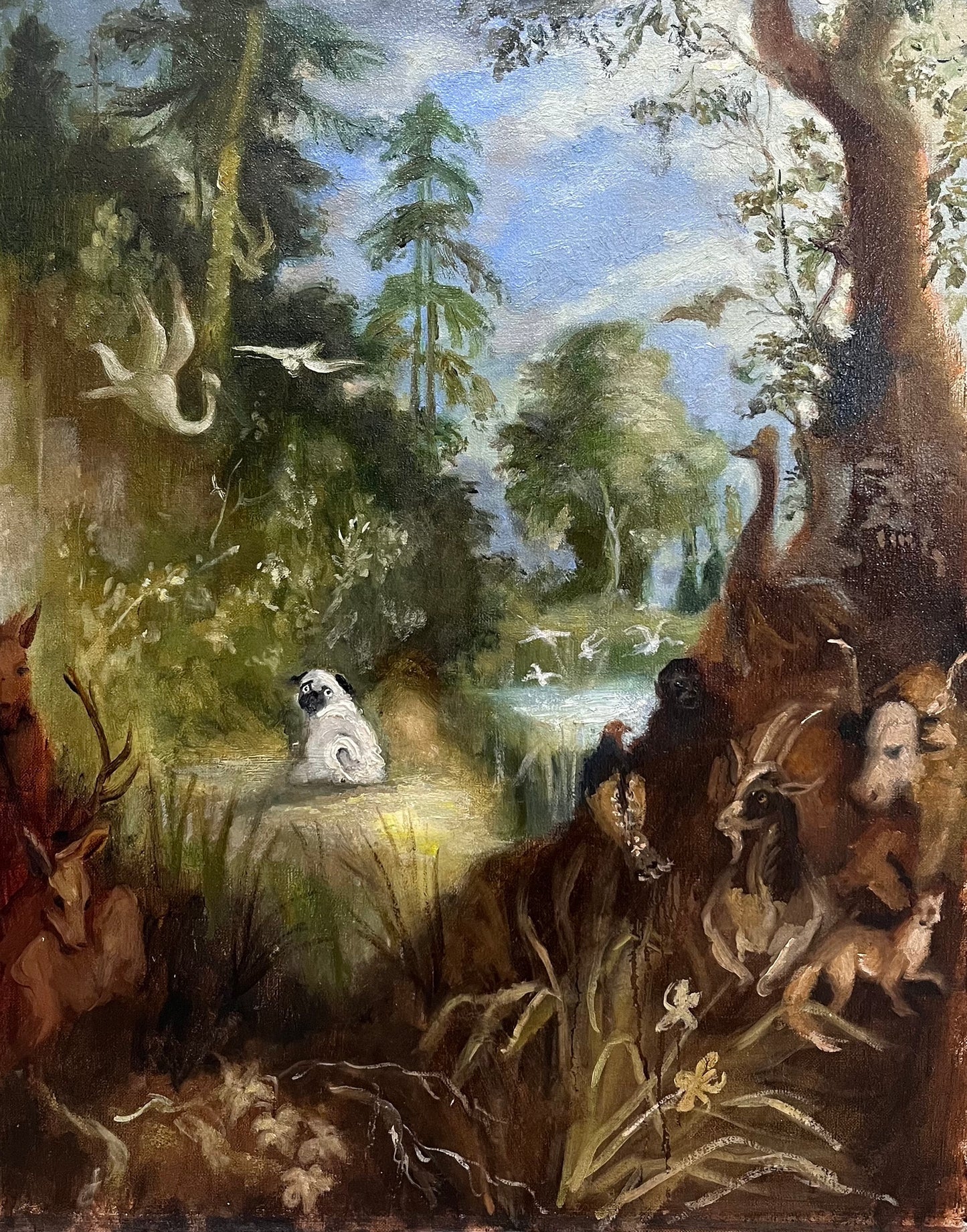 White Pug, Garden of Eden