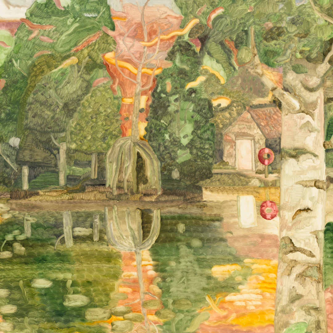 Fishing Lake at Dusk (limited edition print)
