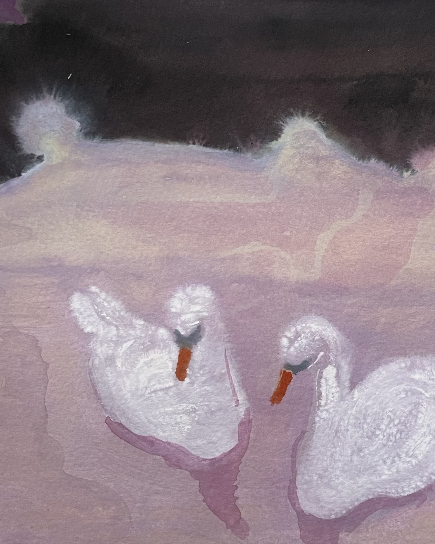 Holiday Swans III
