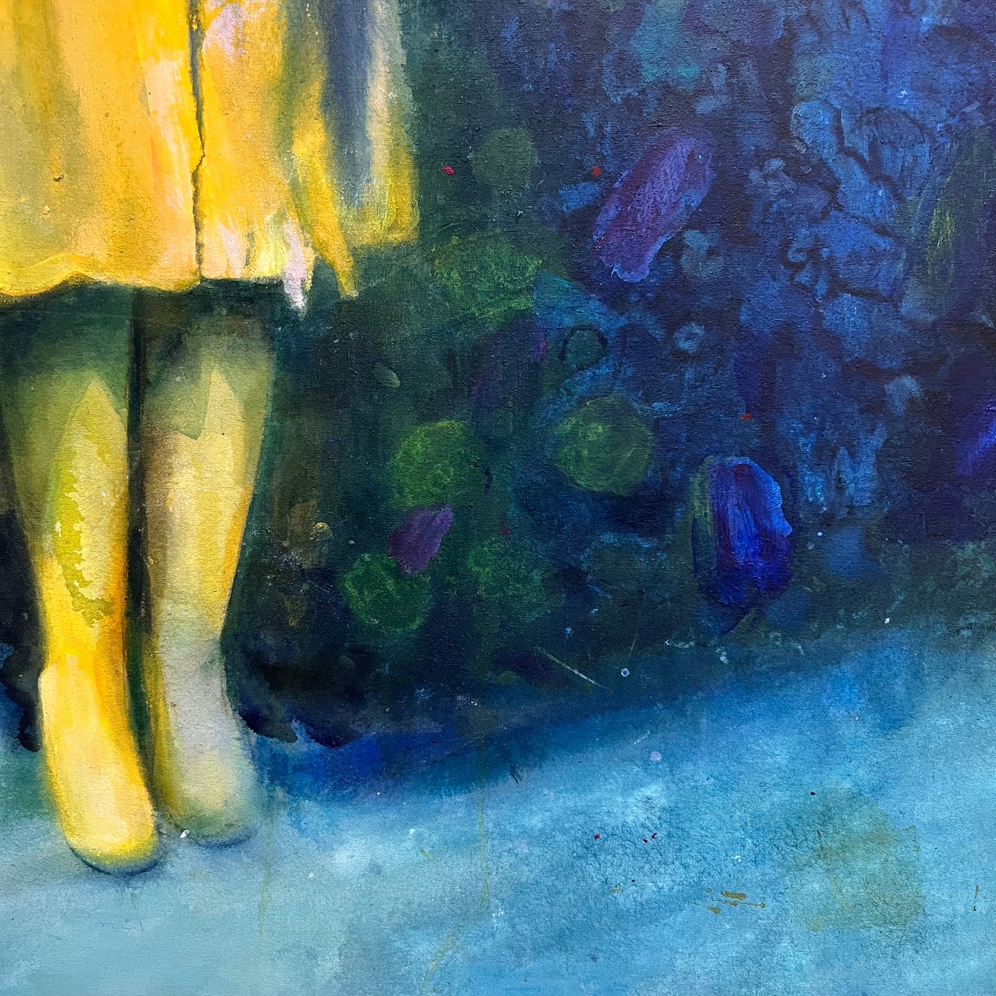 Woman in Yellow Dress