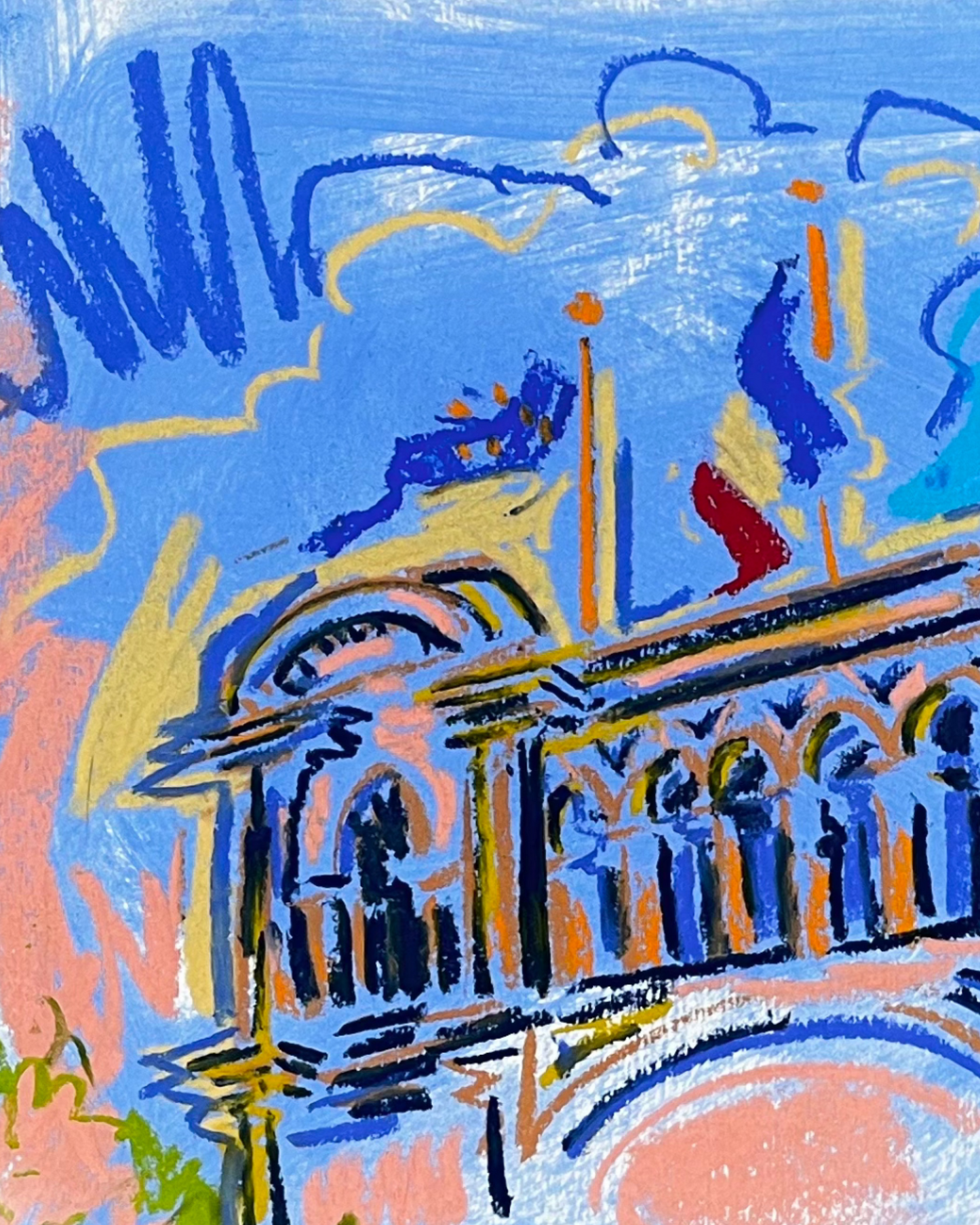 The Old Station at Menton