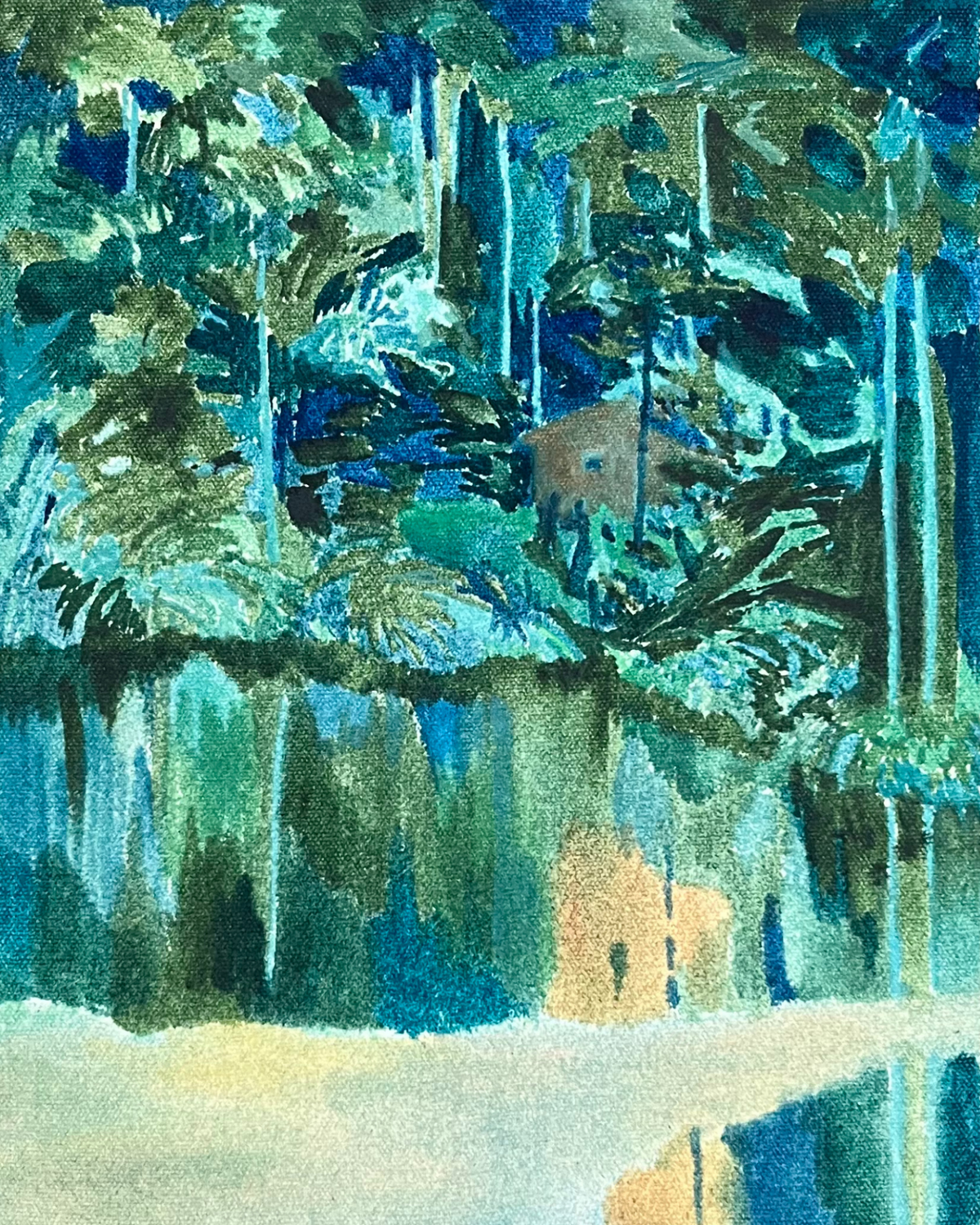 Ochre and Turquoise