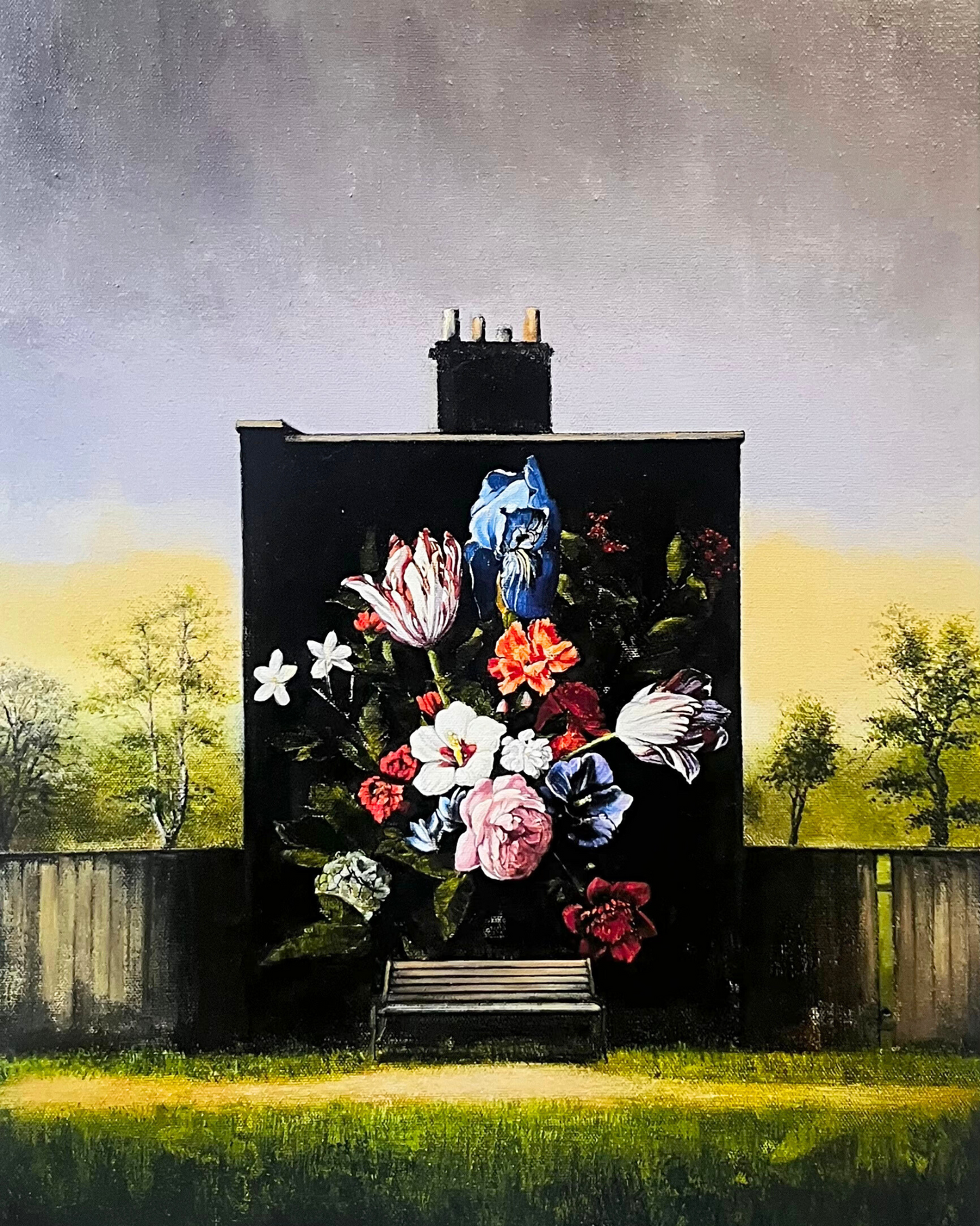 The Flower Seller's House limited edition print