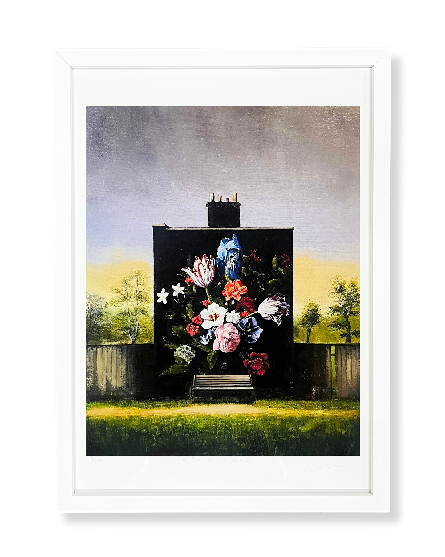 The Flower Seller's House limited edition print