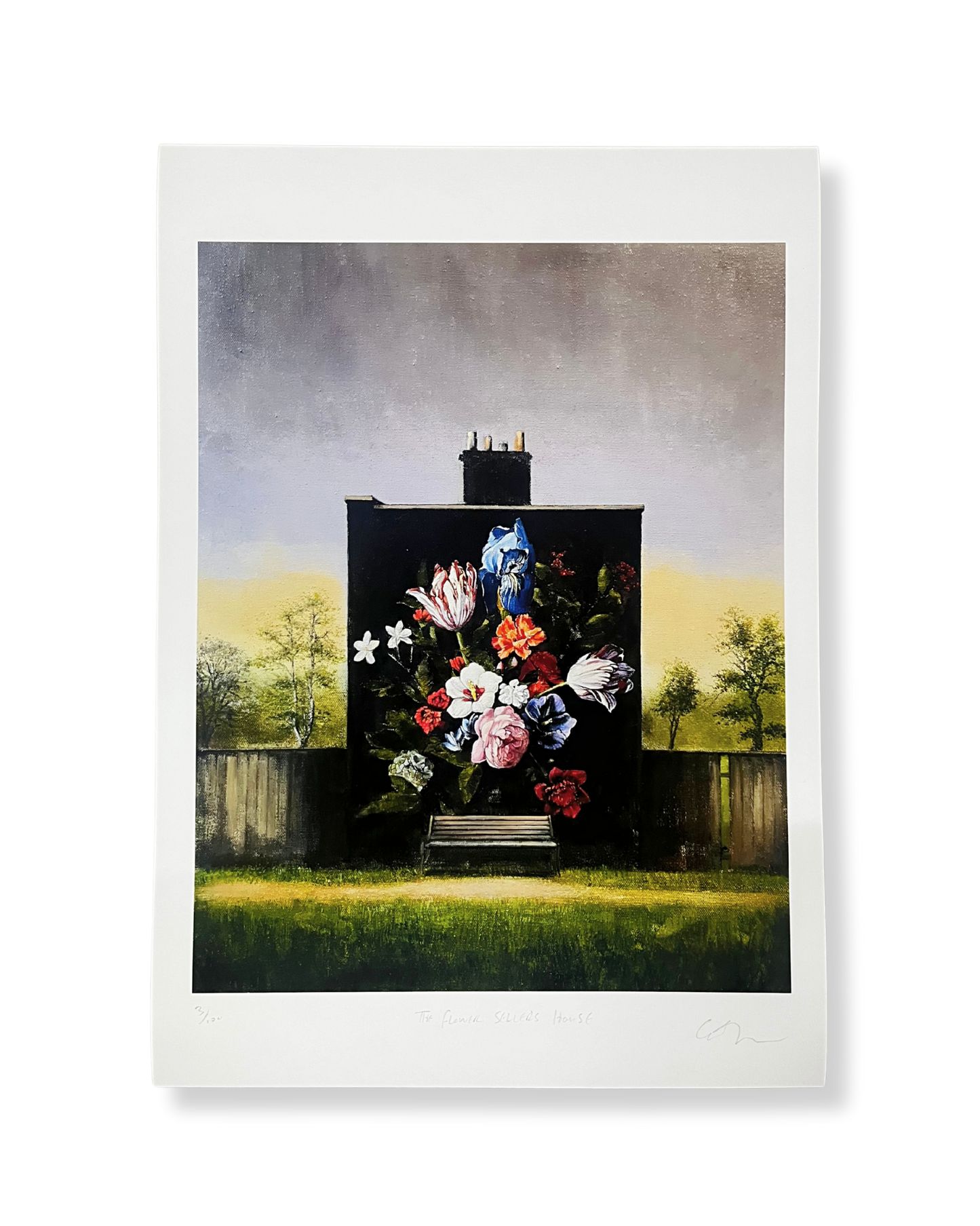 The Flower Seller's House limited edition print