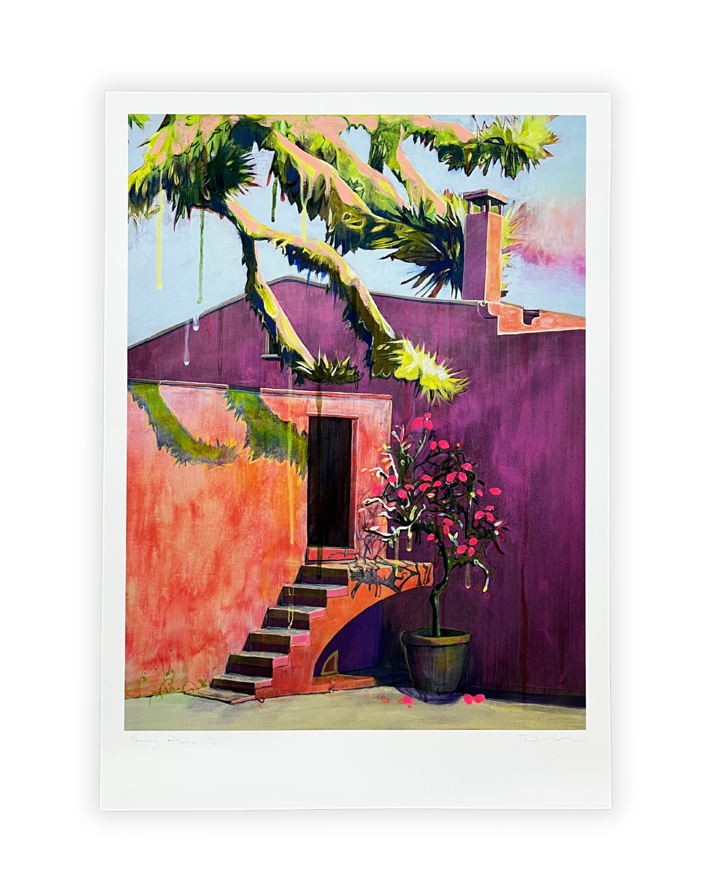 Uncanny Abode limited edition print (hand-embellished)