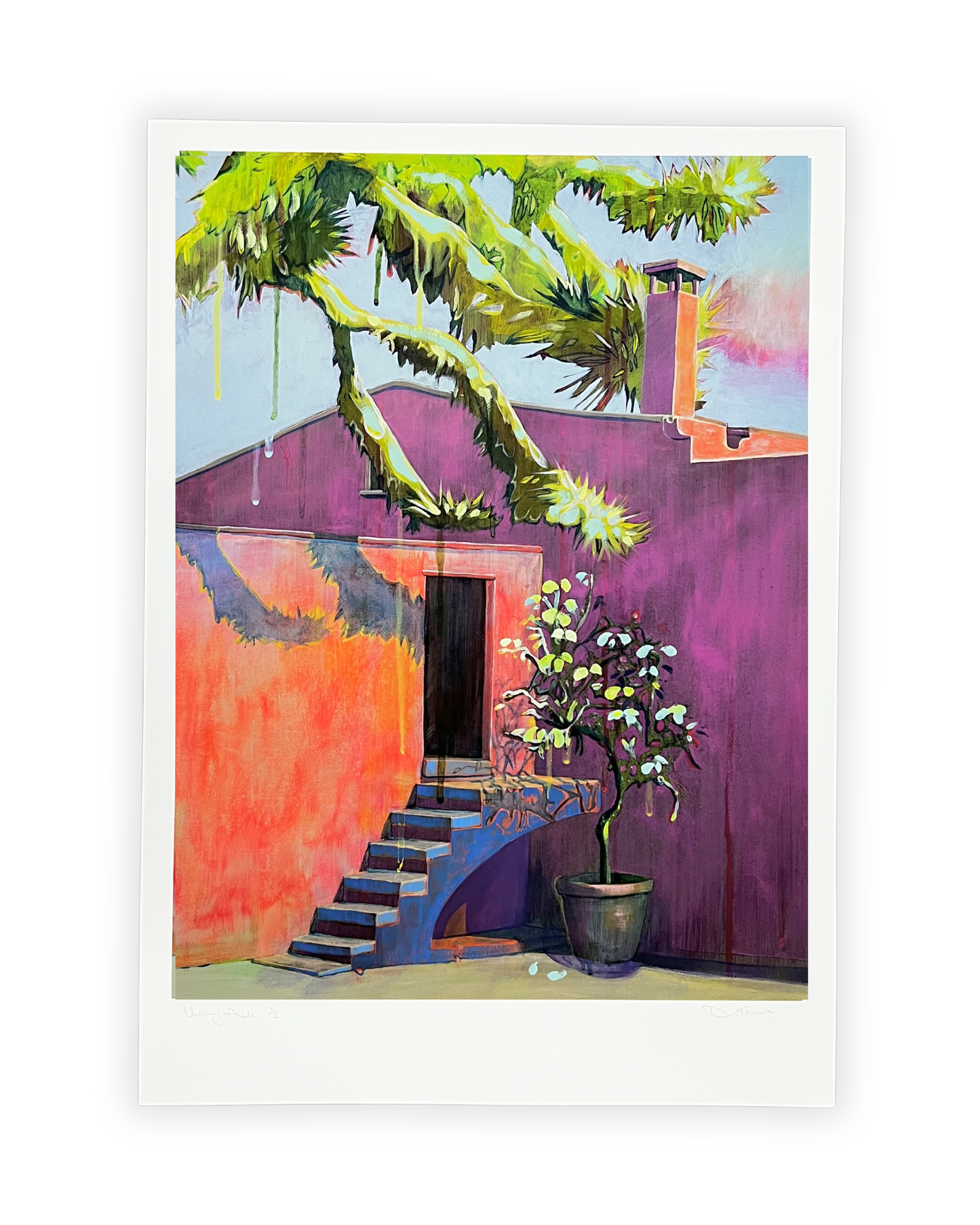 Uncanny Abode limited edition print (hand-embellished)