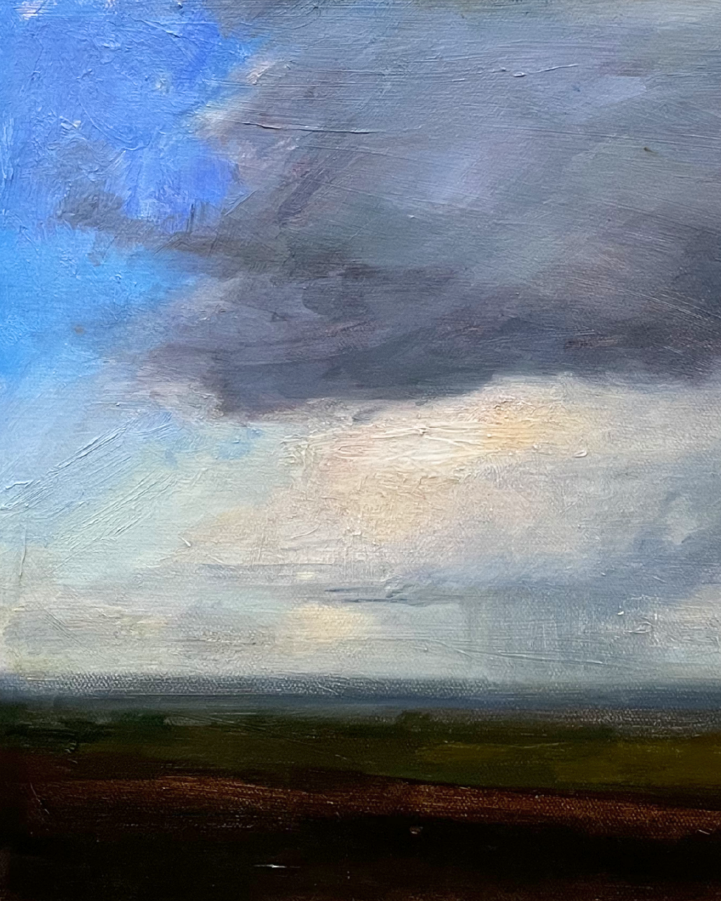 Rain Cloud Over Eastney Beach