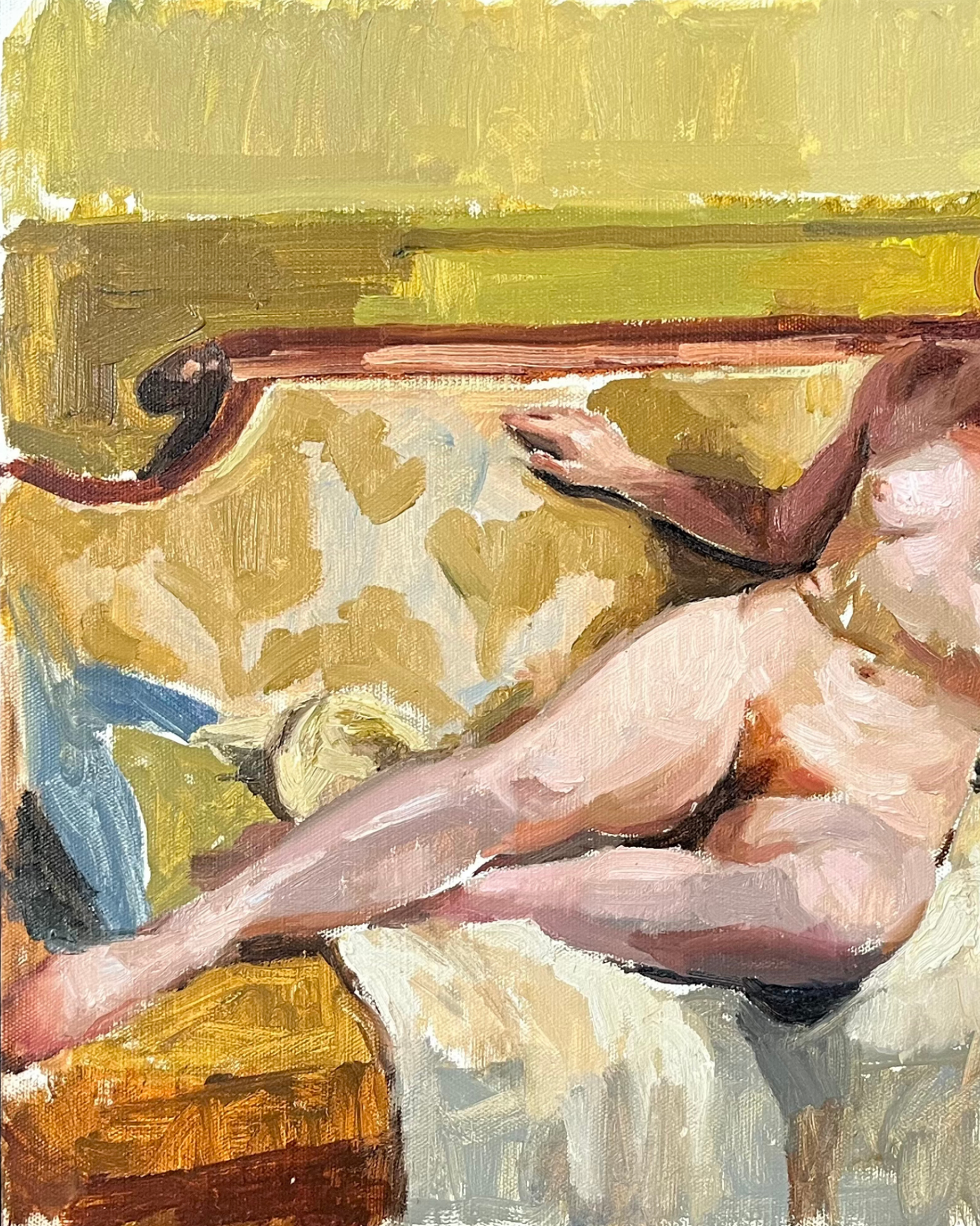 Nude on Sunny Chaise