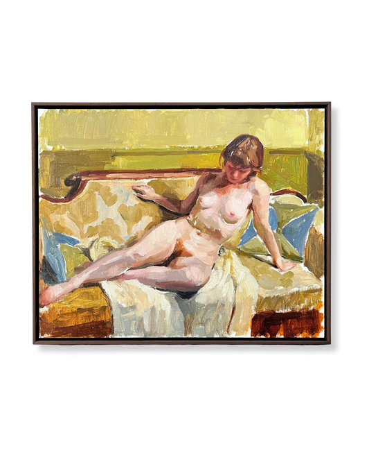 Nude on Sunny Chaise