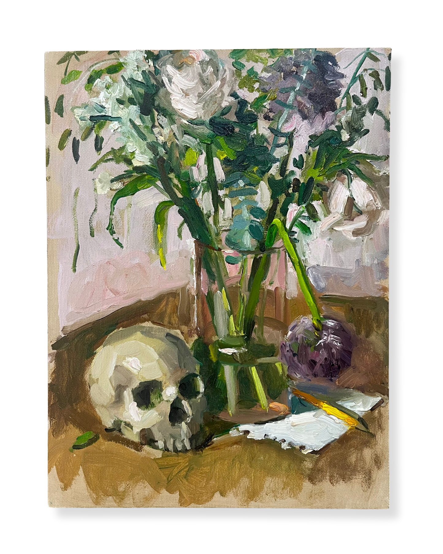 Running Late/Shopping List with Dead Flowers