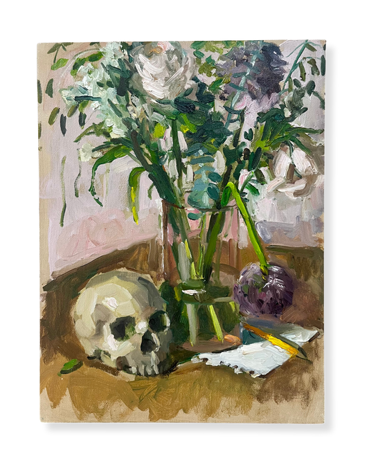 Running Late/Shopping List with Dead Flowers