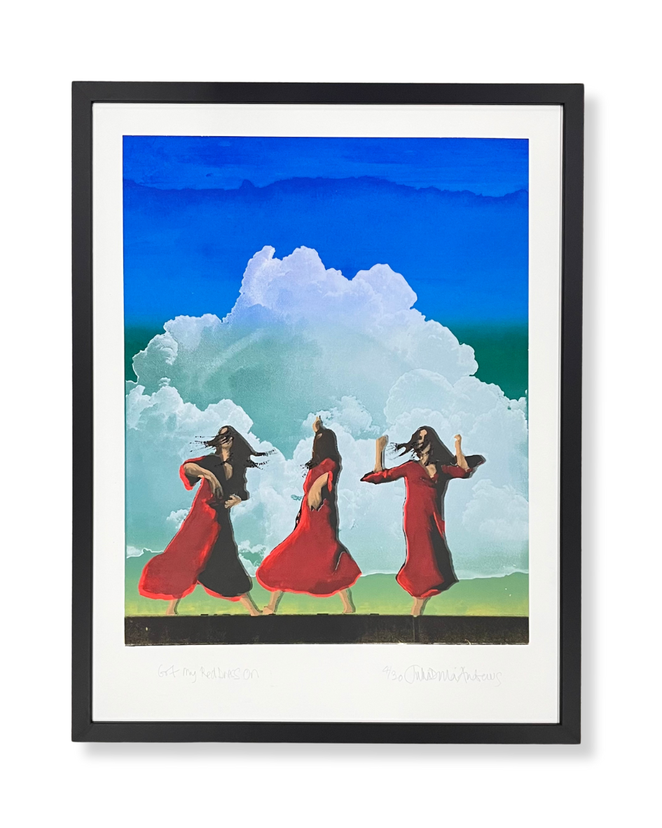 Got My Red Dress On 4/30 framed