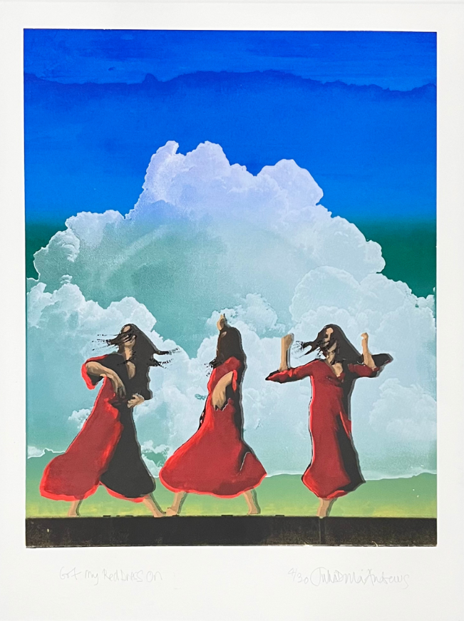 Got My Red Dress On 4/30 framed