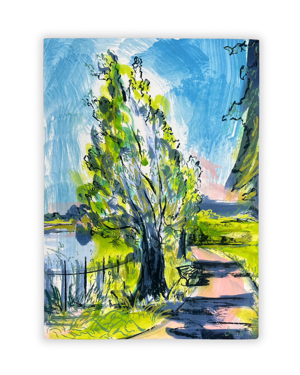 A Tree in Markfield Park