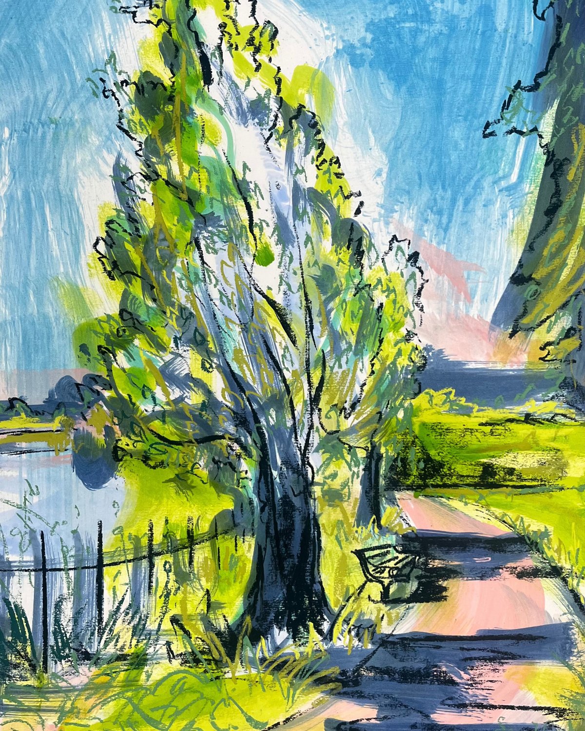 A Tree in Markfield Park