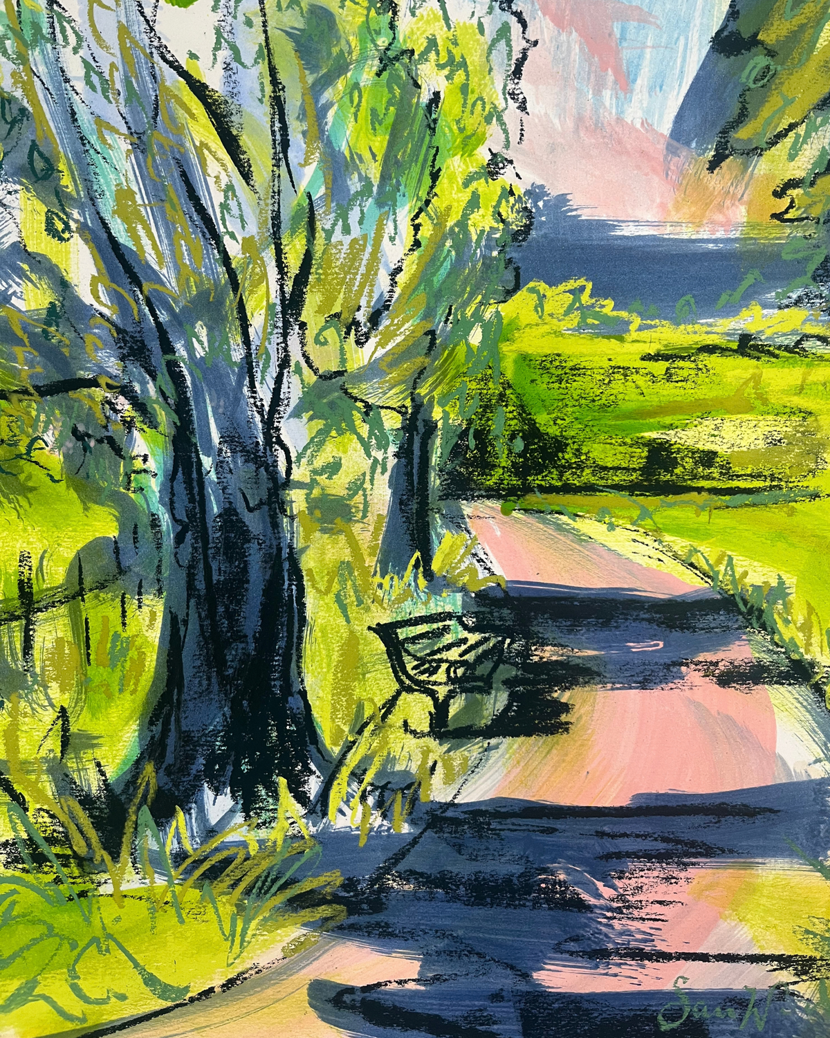A Tree in Markfield Park