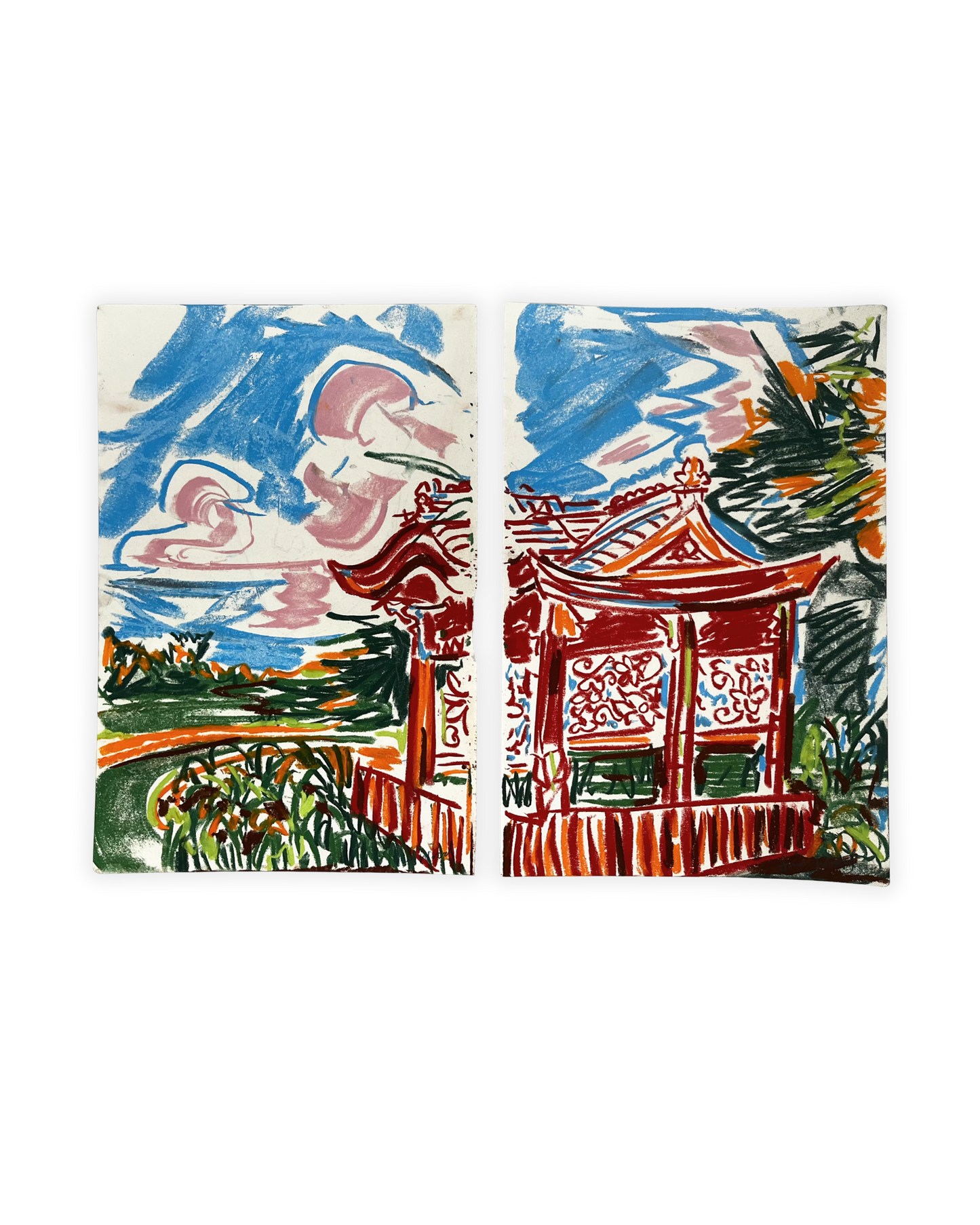 Study for Chokushi-Mon at Kew