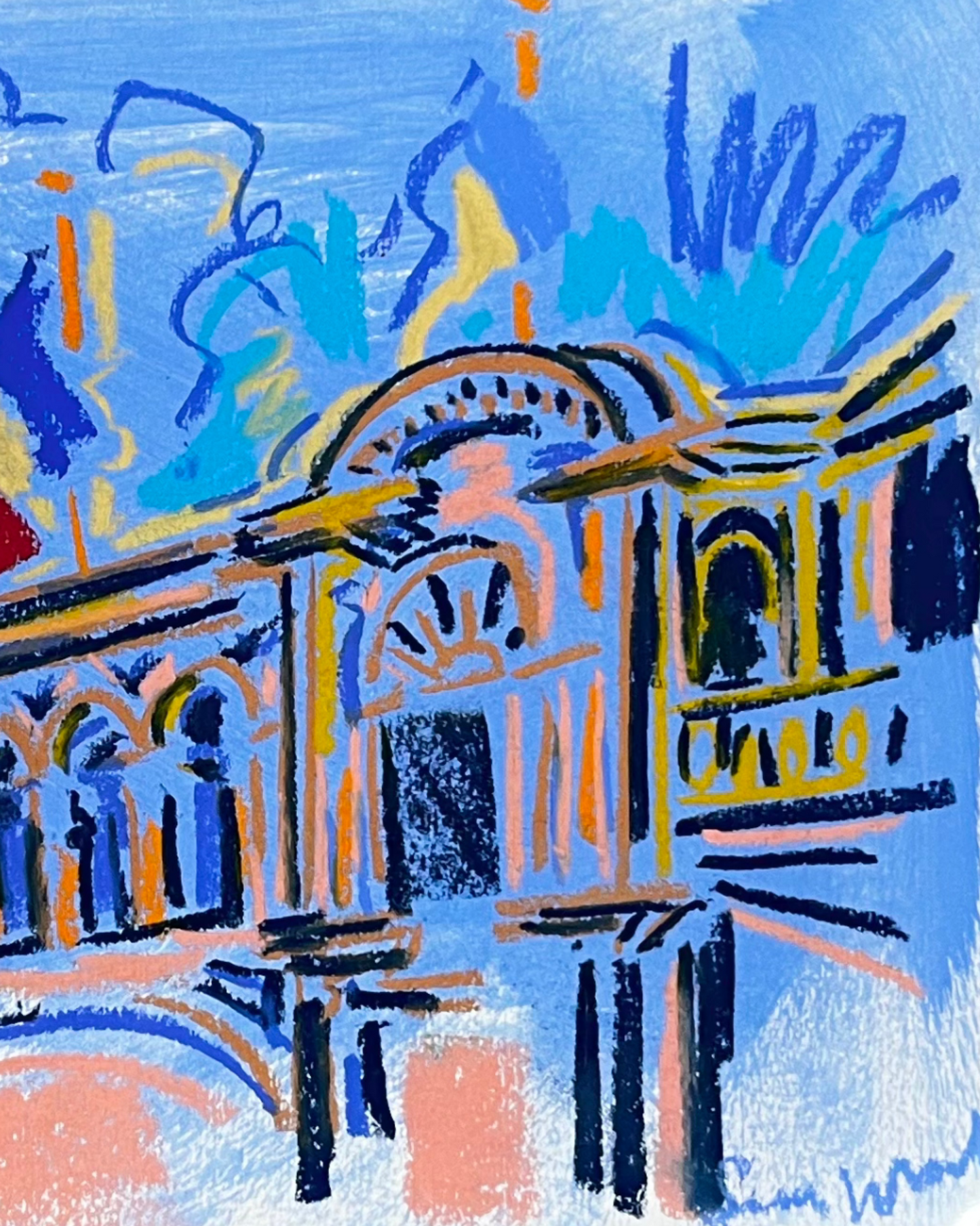 The Old Station at Menton