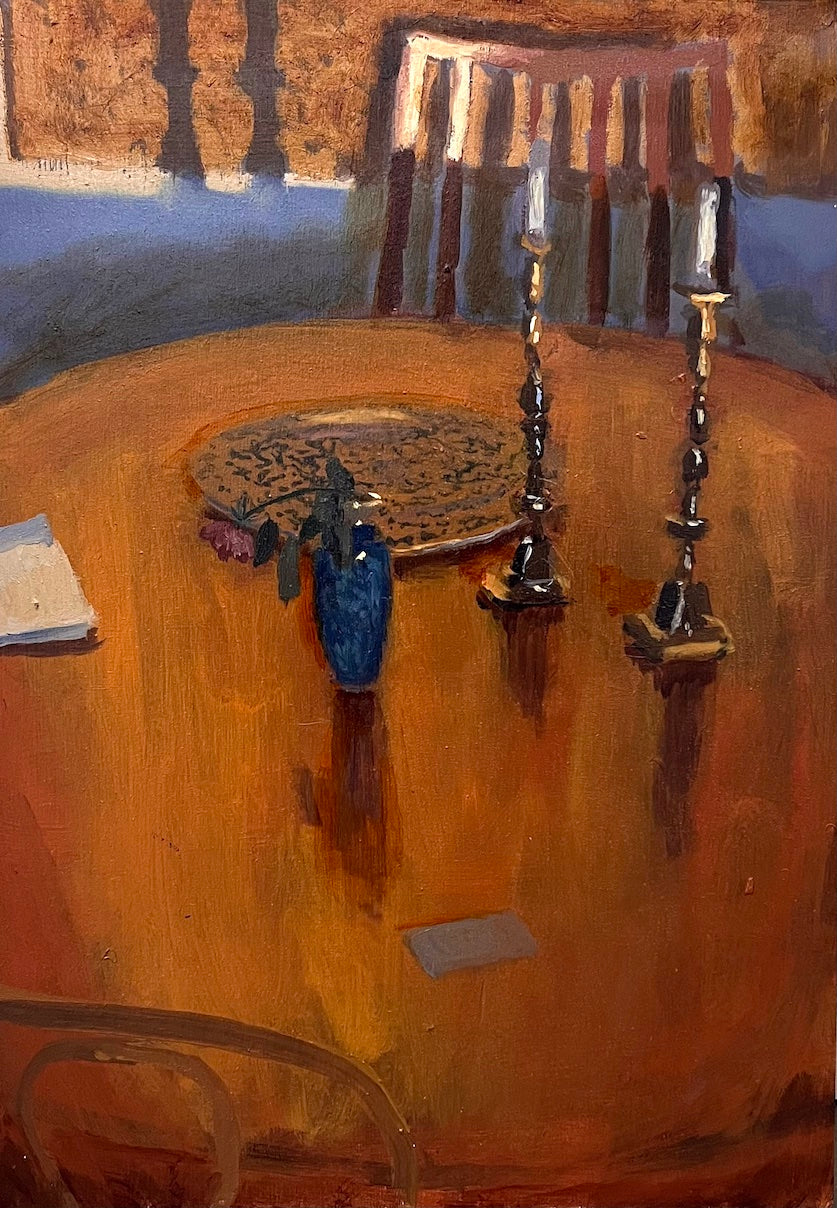 Interior, Orange Sunlight