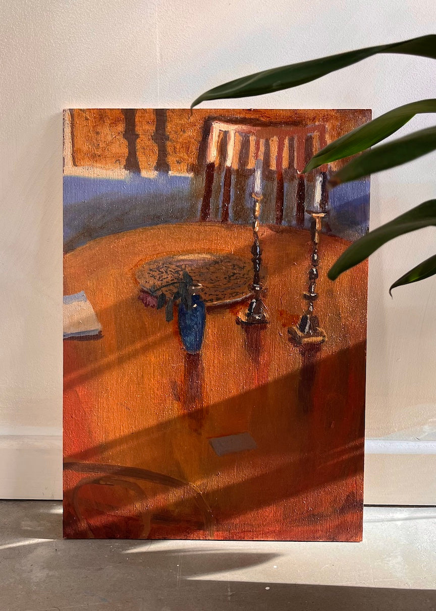 Interior, Orange Sunlight
