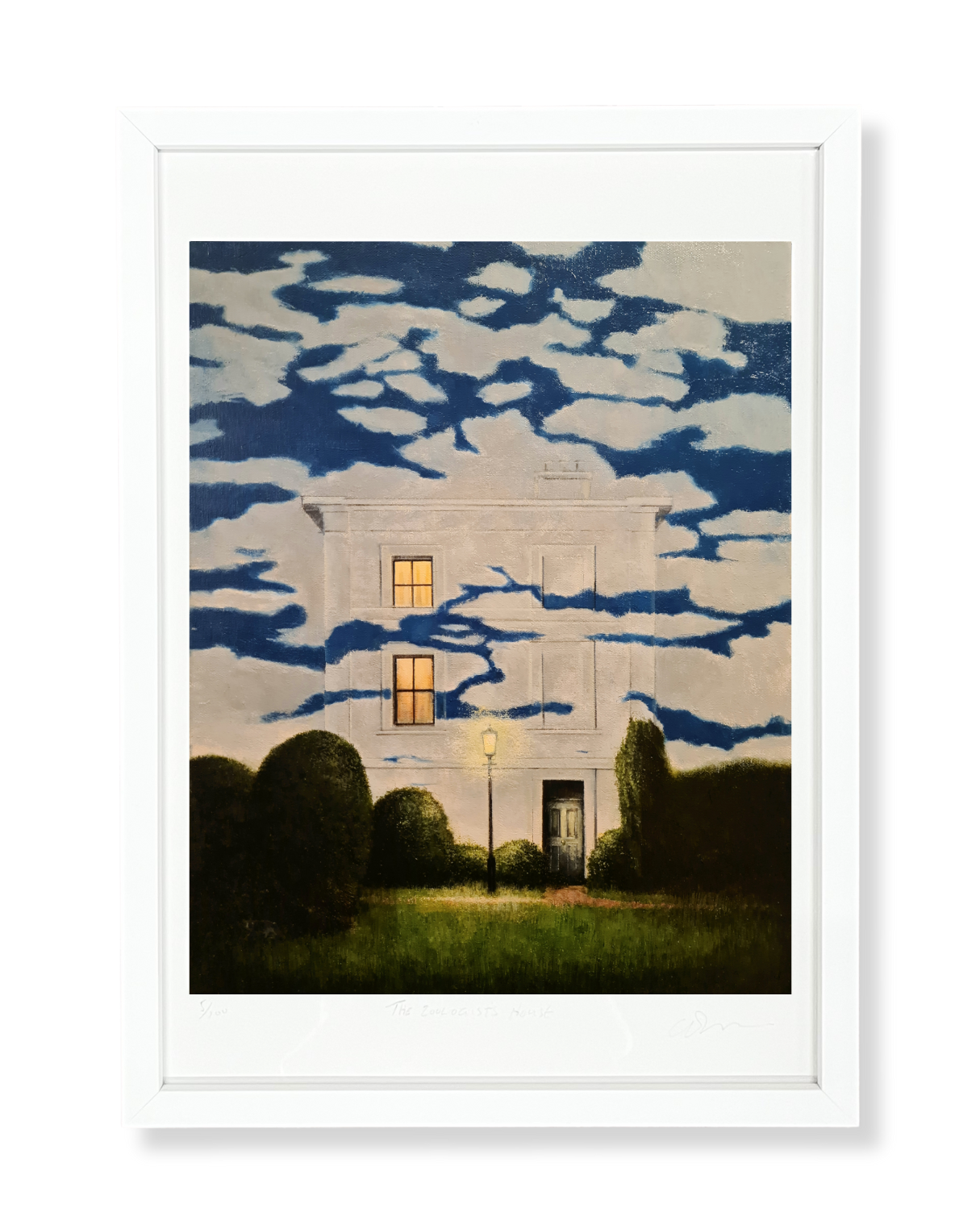 The Surrealist's House (Night) limited edition print